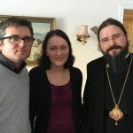 Preasfințitul Părinte Episcop Macarie Drăgoi al Europei de Nord acasă la soții Bodnariu