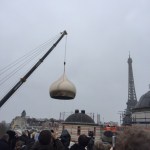 Prima cupolă a catedralei ortodoxe ruse din Paris a fost instalată
